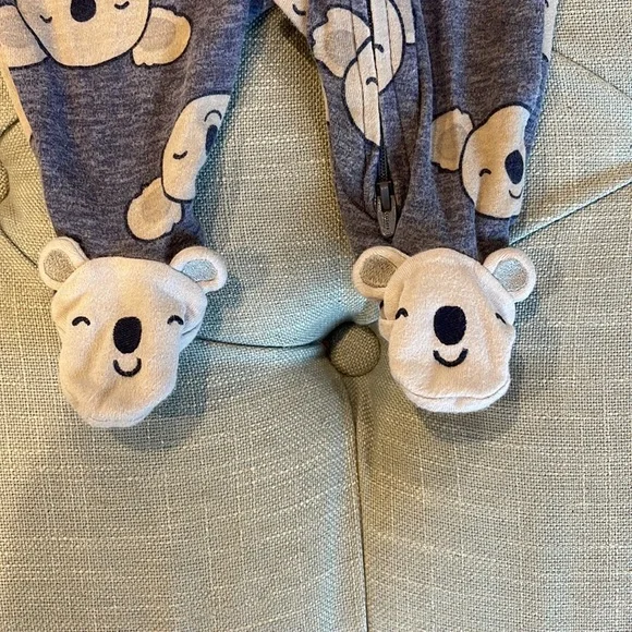 3M Baby Boy Koala Footies - Picture 2 of 4